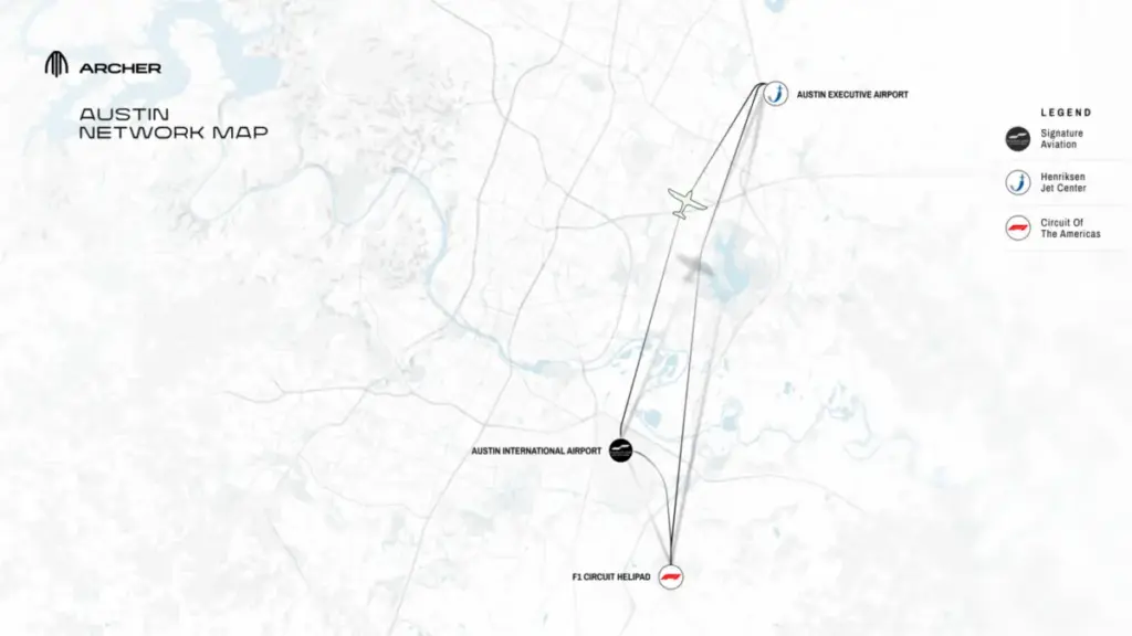 Archer Aviation планує запустити мережу повітряних таксі в Техасі