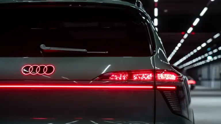 Audi Q9 отримав перші у світі ізогнуті OLED-ліхтарі товщиною з людську волосину