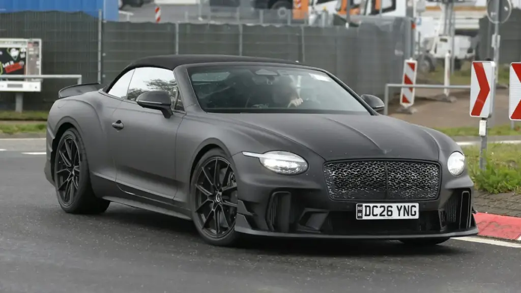 Bentley готує кабріолет Supersports з заднім приводом
