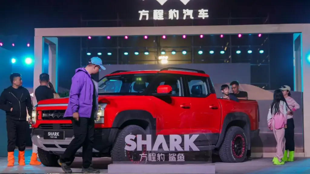 Бренд Fang Cheng Bao від BYD готує до запуску позашляховик Tai 9 та пікап Shark