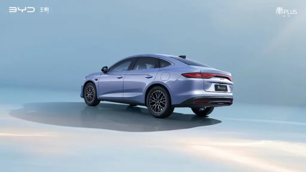 BYD показала дизайн третього покоління сімейного седана Qin Plus