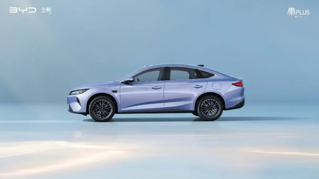BYD показала дизайн третього покоління сімейного седана Qin Plus