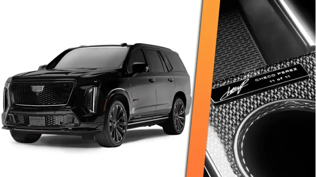 Cadillac випустив лімітований позашляховик Escalade V на честь Серхіо Переса