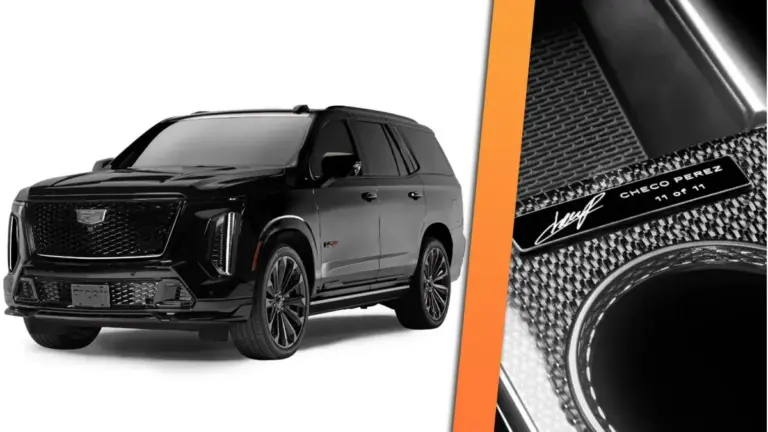 Cadillac випустив лімітований позашляховик Escalade V на честь Серхіо Переса