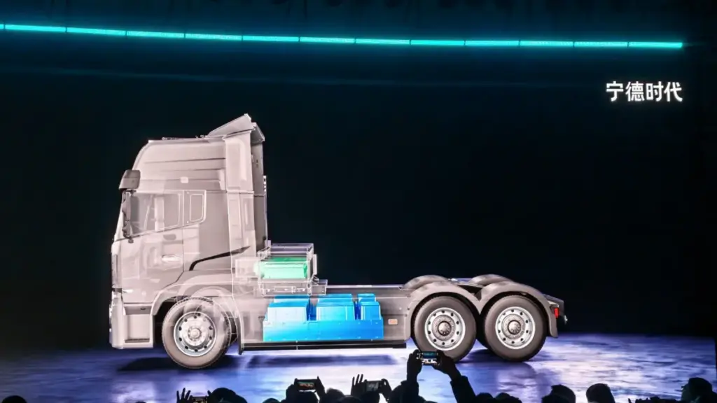 CATL представила систему «Dual-Electric Range Extender» для вантажівок