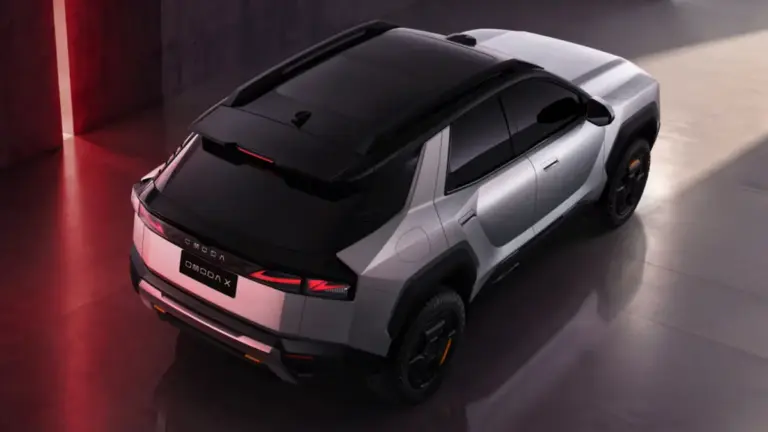 Chery показала концепт компактного кросовера Omoda X із тепловізором