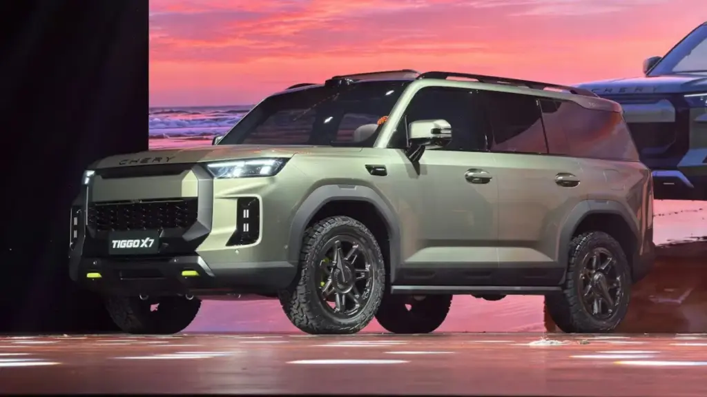 Chery презентувала новий позашляховий кросовер Tiggo X7