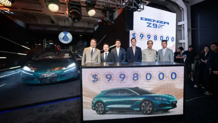 Denza Z9GT дебютував у Гонконзі з новою батареєю та швидкою зарядкою