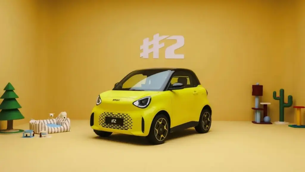 Електромобіль Smart #2 вийде на ринок 5 листопада: всі подробиці