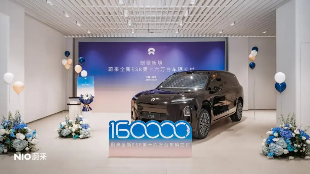 Електричний кросовер Nio ES8 подолав позначку у 160 000 проданих авто