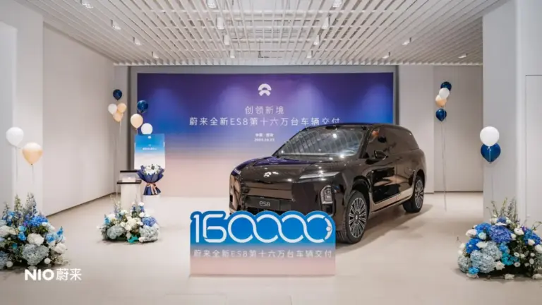 Електричний кросовер Nio ES8 подолав позначку у 160 000 проданих авто