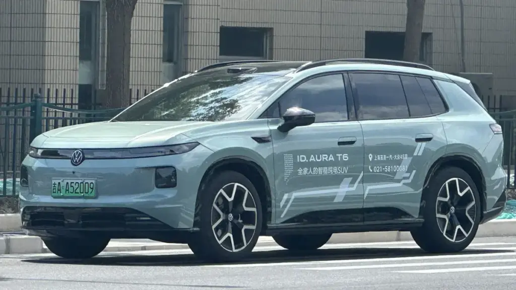 Електричний кросовер Volkswagen ID. AURA T6 зібрав понад 33 тисячі замовлень