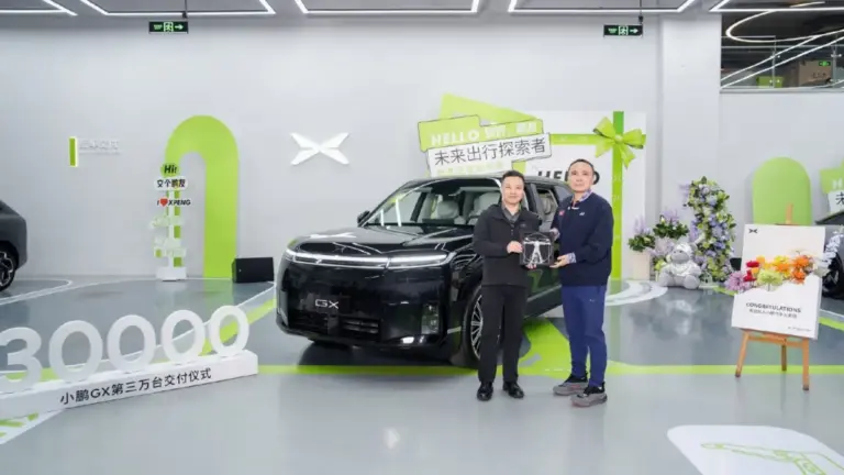 Флагманський кросовер Xpeng GX подолав позначку у 30 000 проданих авто