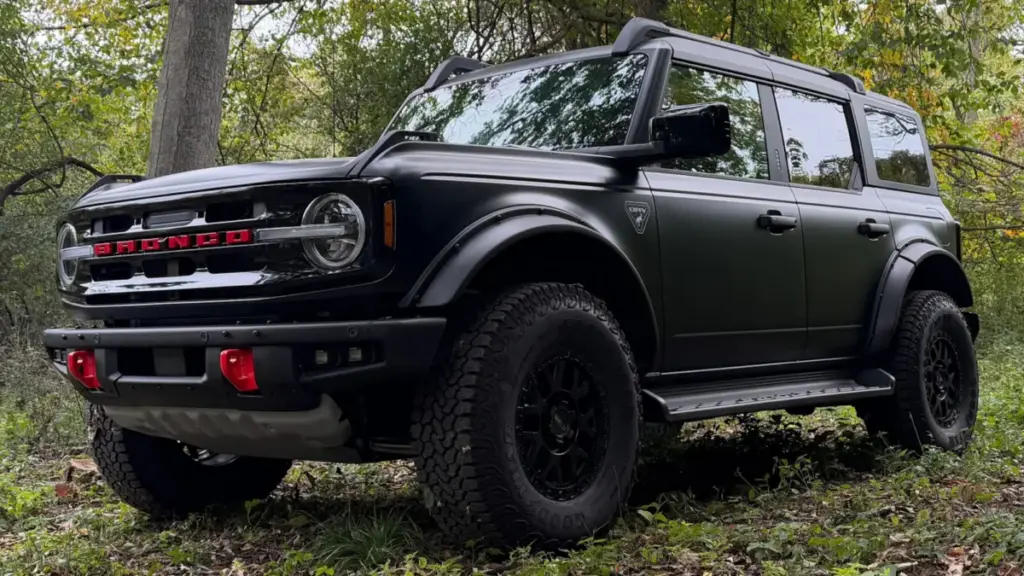 Ford випустив новий позашляховий пакет ORV для моделі Bronco
