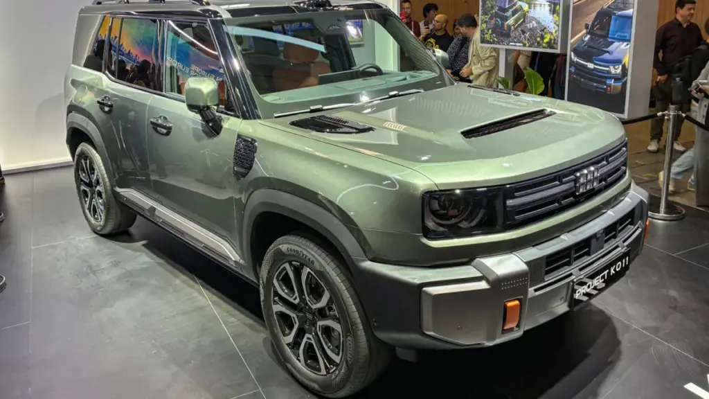 Geely готує першу модель спеціально для ринку Європи та конкурента Land Rover