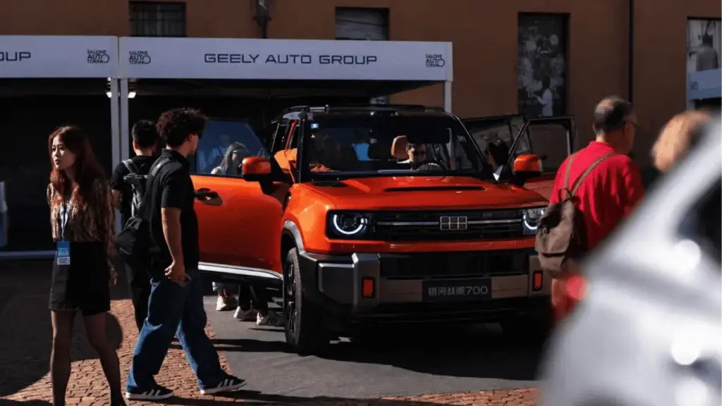 Geely готує першу модель спеціально для ринку Європи та конкурента Land Rover