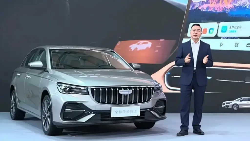 Geely презентувала оновлений седан Emgrand 2027 модельного року