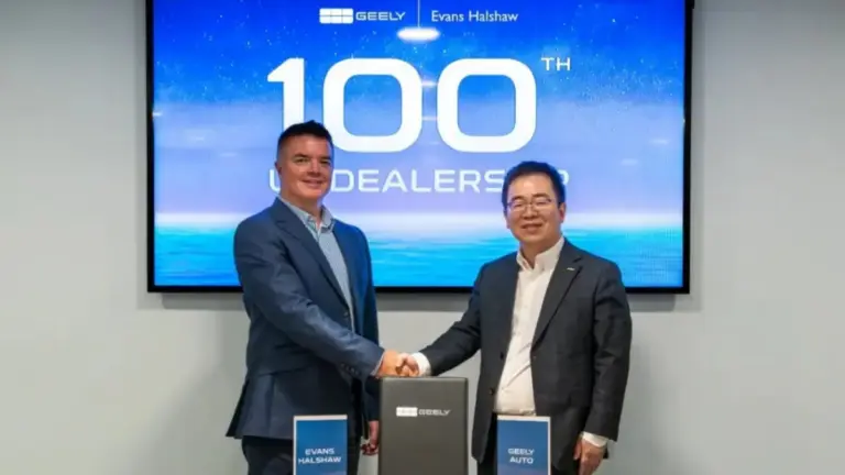 Geely відкрила соту точку продажу у Великій Британії та звітує про 10 тисяч авто