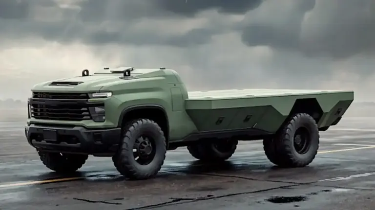 GM Defense представила автономну військову платформу UGV на базі Silverado 3500