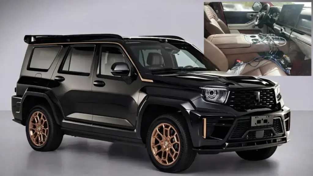 Great Wall Motor готує подовжений позашляховик GWM Tank 700 на шість місць