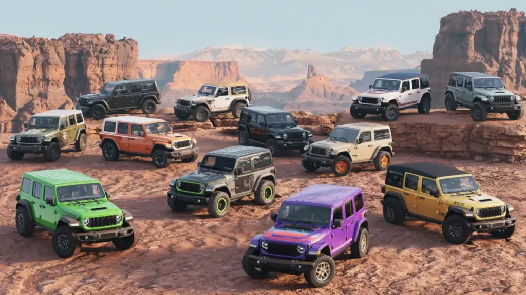 Jeep готує нові моделі та святкує ювілей Wrangler спецверсіями