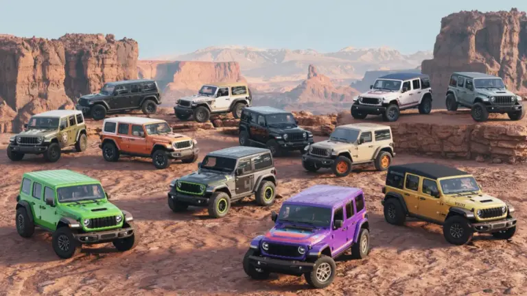 Jeep готує нові моделі та святкує ювілей Wrangler спецверсіями