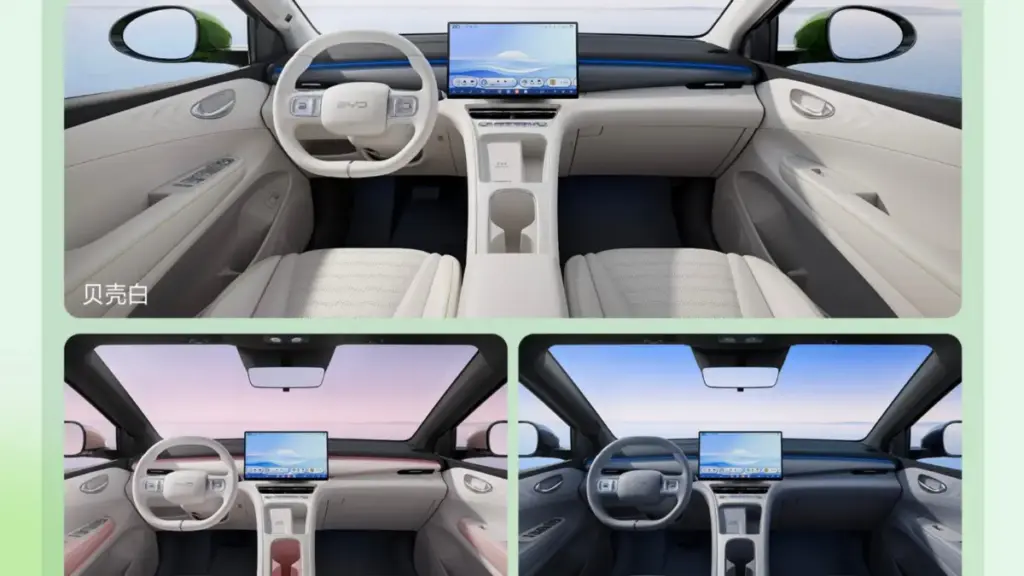 Компанія BYD представила друге покоління електромобіля Seagull