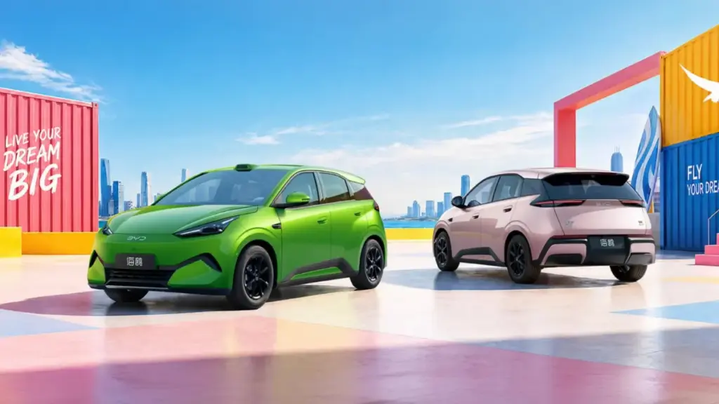 Компанія BYD представила друге покоління електромобіля Seagull