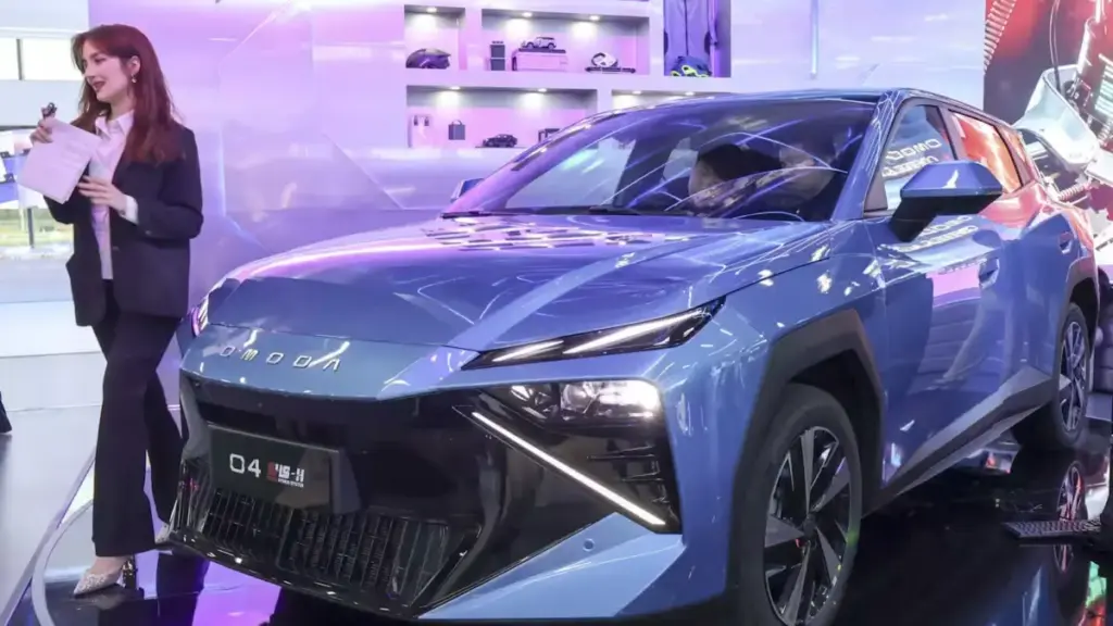 Китайський концерн Chery виведе на ринок Японії гібридний кросовер Omoda 4 у 2027 році