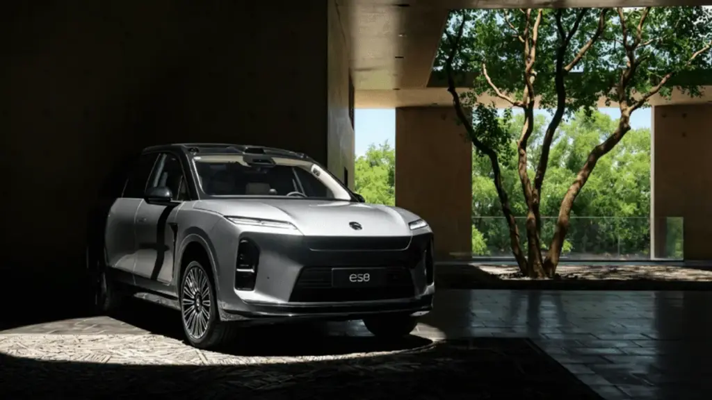 NIO вперше випередила німецьке «люксове тріо» за продажами в Китаї