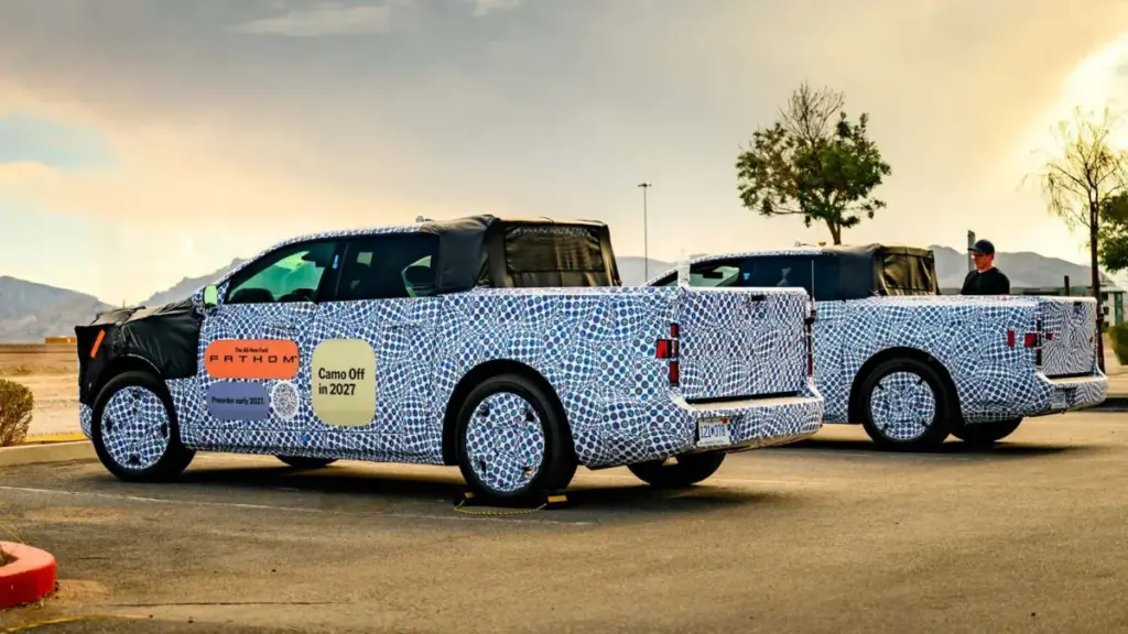 Новий електричний пікап Ford Fathom отримає вбудований інвертор для живлення будинку