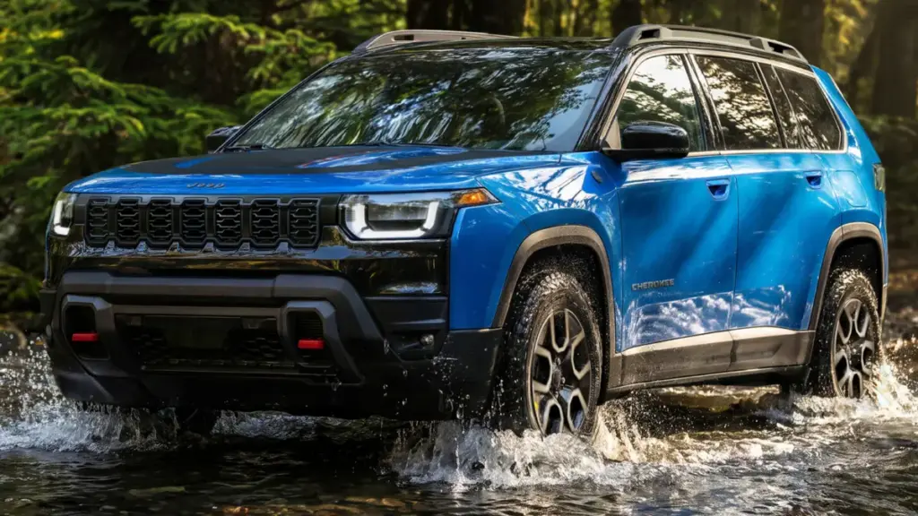 Новий Jeep Cherokee Trailhawk отримав повноцінне позашляхове оснащення