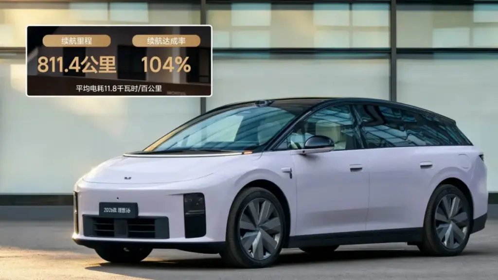 Новий кросовер Li Auto i6 подолав понад 800 км на одному заряді