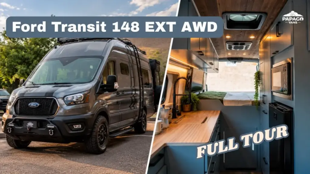 Papago Vans представила новий дім на колесах на базі Ford Transit