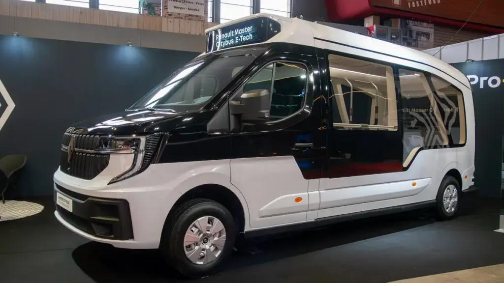 Renault Master Citybus E-Tech: новий електричний автобус на виставці Transexpo 2026