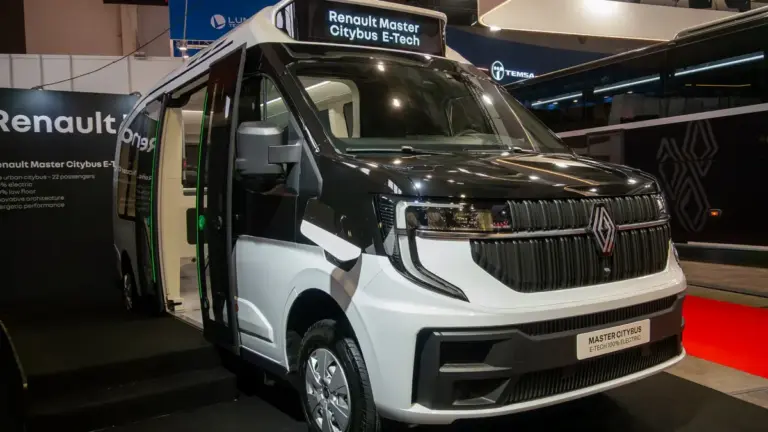 Renault Master Citybus E-Tech: новий електричний автобус на виставці Transexpo 2026