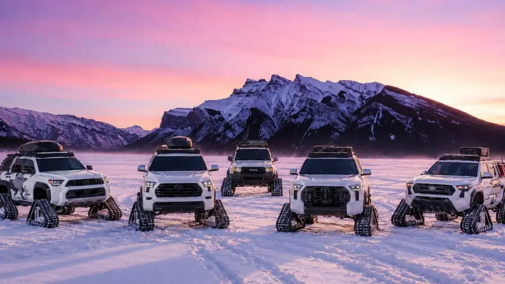 Toyota представила п'ятірку концептів Snowhunter для зимових умов