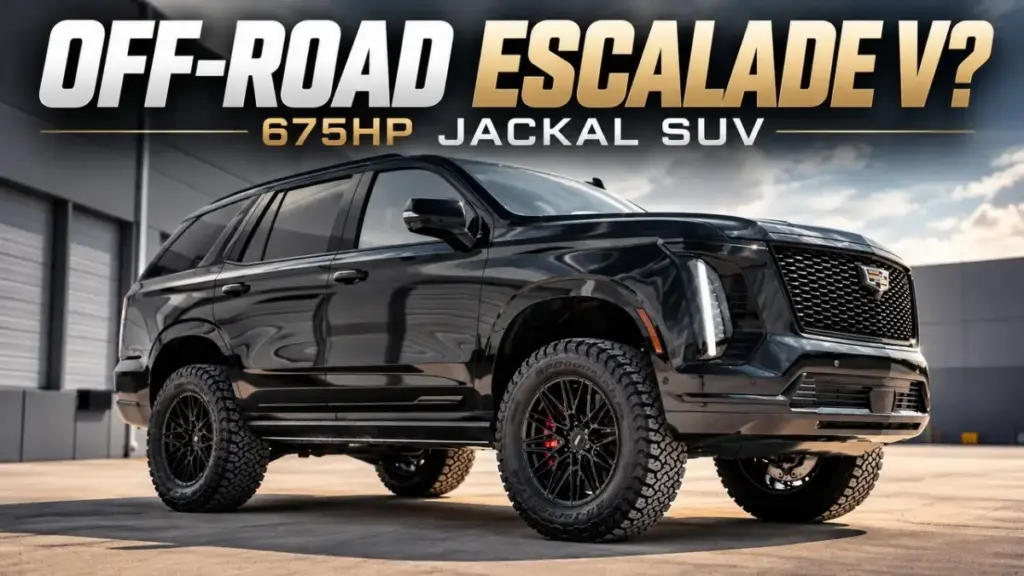 Тюнери створили 650-сильний позашляховик Cadillac Escalade Jackal