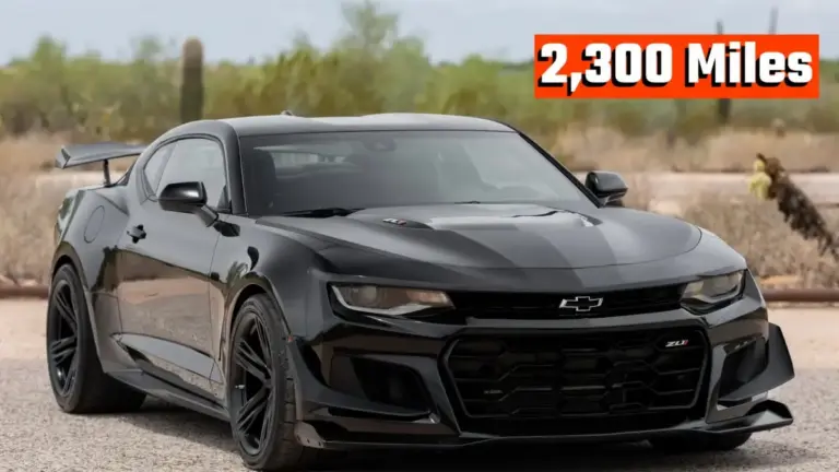Уживаний Chevrolet Camaro ZL1 з пакетом 1LE продали майже за початковою ціною