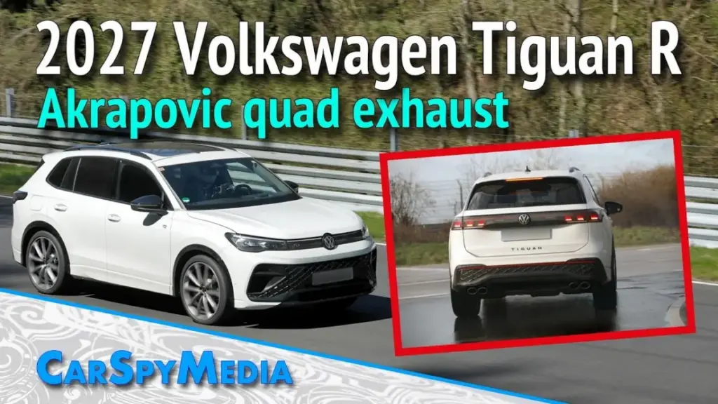 Volkswagen випробує новий Tiguan R: що відомо про спортивний кросовер