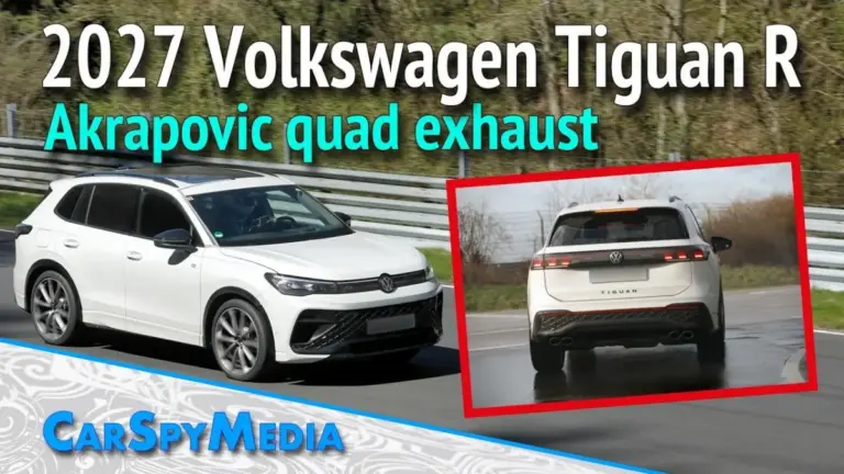 Volkswagen випробує новий Tiguan R: що відомо про спортивний кросовер