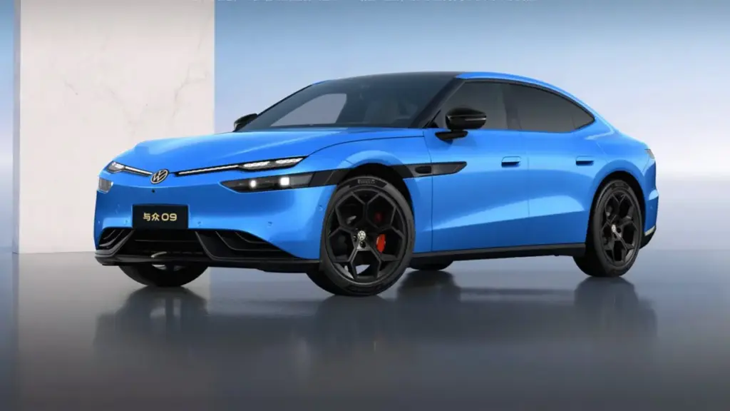 Volkswagen випустив електричний седан ID. UNYX 09, створений спільно з Xpeng