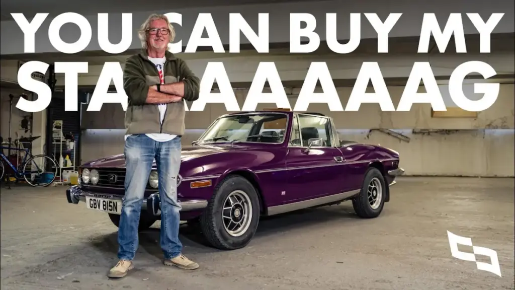 Зірка The Grand Tour Джеймс Мей виставив на продаж свій Triumph Stag